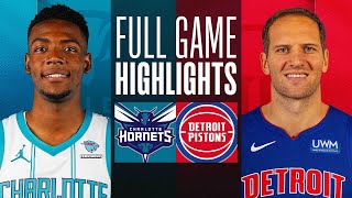 HORNETS at PISTONS  FULL GAME HIGHLIGHTS  January 24 2024 [upl. by Enamrahc858]