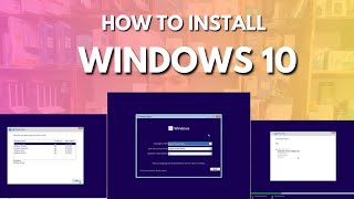 How to Install Windows 10 From USB Flash Drive  Pendrive Bootable For Windows 10 Bangla [upl. by Eisiam845]