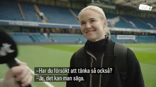 Pernille Harder on being back on the pitch amp ahead of the World Cup [upl. by Geri]