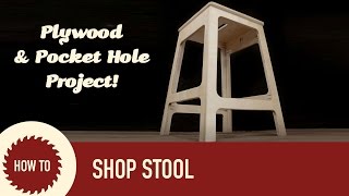 How to Build a Stool Out of Plywood [upl. by Aden]