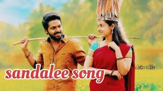 Sandalee ❤️  Sema song  GV Prakash  Arthana Binu  Valliganth  love tamilhitsongs 2018songs [upl. by Sabina]