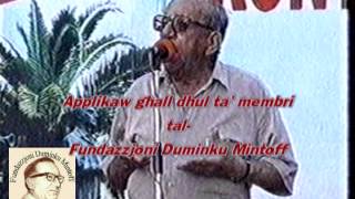 Duminku Mintoff fuq il grajja tan 1998 8 [upl. by Keegan598]