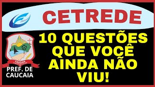 CETREDERETA FINAL COM QUESTÕES DE MATEMÁTICA BÁSICA MUITOS TÊM DIFICUDADES maths concursocaucaia [upl. by Titania]