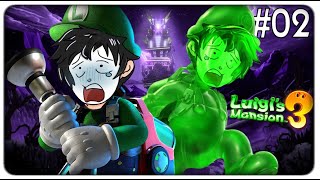 LA STRANA STORIA DI GOMMILUIGI IL MIO GEMELLO SLIME  Luigis Mansion 3  ep02 [upl. by Ursola]