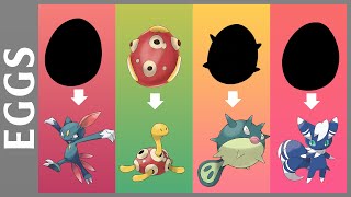 Pokemon Eggs You Wish Existed Fan Request 1 MeowsticMale Qwilfish Shuckle Sneasel [upl. by Acinad815]