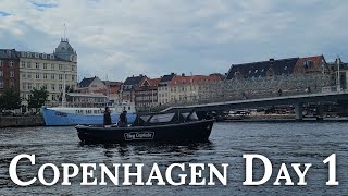 Day 1 In Copenhagen Boat Tour Nightlife and Initial Impressions [upl. by Mavis]