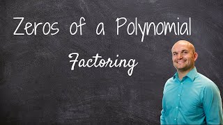 Master  How to find the zeros of a polynomial function by factoring and determine multiplicity [upl. by Lennie]