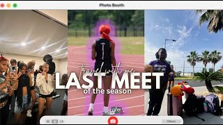 travel with me to my last track meet of the season  VERY CHAOTIC   timia [upl. by Eahcim]