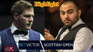 Hossein Vafaei vs Daniel Wells Highlight BetVictor Scottish Open 2023 snooker [upl. by Hammad]