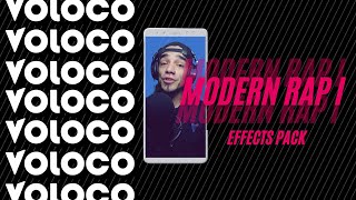 VOLOCO Modern Rap I Effects Pack⁣  Voloco BEST EFFECTS  Voloco Premium Effects [upl. by Eanert]