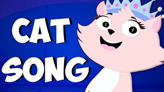 Cat Song  Original Songs For Kids From Zebra  Nursery Rhymes For Babies [upl. by Boatwright]