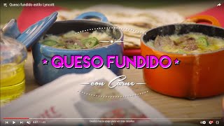 Queso Fundido Estilo Lyncott® [upl. by Fowkes954]