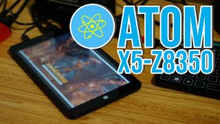 Atom x5Z8350 Test in 7 Games 2021 [upl. by Osner]