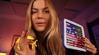 ASMR Measuring Your Face With Wrong Tools  Soft Spoken [upl. by Adnolaj]