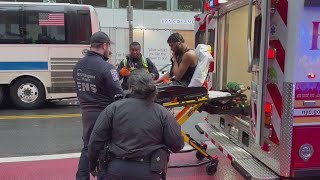 NY News Update  Thanksgiving travel season begins Manhattan subway stabbing [upl. by Lupe347]