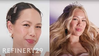 Olivia Rodrigos Hair Stylist Gave Me A quotWickedquot Glinda Inspired Look  Hair Me Out  Refinery29 [upl. by Aranahs996]