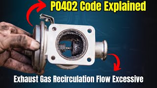 P0402 Code Explained Exhaust Gas Recirculation Flow Excessive [upl. by Inafit311]