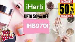 iHerb Promo Codes 2024 😱 iHerb Discount Code I to Get 50 OFF ON IHERB Products [upl. by Savior]