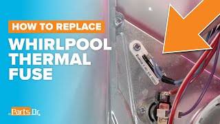 Dryer Not Heating How to replace Thermal Fuse part  WP3392519 Whirlpool Kenmore Amana Dryer [upl. by Ajat]