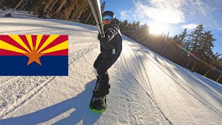 ARIZONA Snowbowl Snowboarding Thats It [upl. by Ginelle]