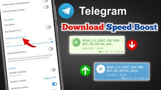 Telegram Download Speed Slow Problem  How to increase Telegram Download Speed in Mobile [upl. by Elsie]