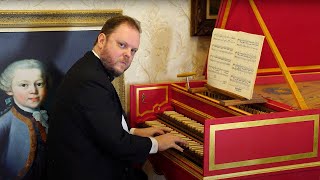 New Mozart Piece Discovered in 2024  Ganz Kleine Nachtmusik on Harpsichord [upl. by Akinorev]