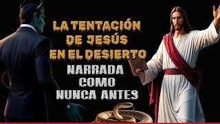 La Tentación de Jesús en el Desierto  NARRADA COMO NUNCA ANTES [upl. by Spanjian]