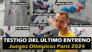 PRESENCIO el ÚLTIMO ENTRENO del TEAM USA ft Alberto Ginés y Leslie Romero  Olimpiadas 2024 [upl. by Lay]