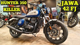 New Jawa 42 FJ Bs6 2024 Model Bike Detail Review  Big Updates Price Engine Features Colors [upl. by Ringe]