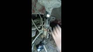 How to remove Stabilizer LinkTechniqueKia Sportage automotive maintenance underchassis [upl. by Resarf707]