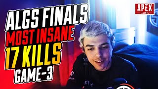 TSM MOST INSANE END GAME IN ALGS FINALS  TSM ALGS GAME 3 IMPERIALHAL POV [upl. by Pfeffer]