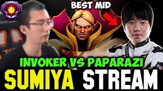 SUMIYA vs PAPARAZI the Best Midlaner  Sumiya Invoker Stream Moment 294 [upl. by Bail379]