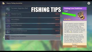 Fishing tips  Genshin Impact [upl. by Yrellam]