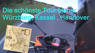 Meine schönste Tour bisher Honda cbr125r vlog amp timeline [upl. by Ahtibat]