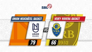 Union Neuchâtel Basket vs Vevey Riviera Basket  Game Highlights [upl. by Quint454]