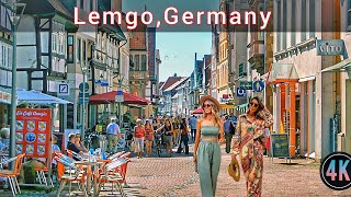 Lemgo Germany Tour in Lemgo in Deutschland Walking Tour 4k HDR [upl. by Jabe]