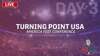 LIVE DAY 3 TPUSAs AmFest ft Mike Lindell Tucker Carlson Candace Owens and MORE  121823 [upl. by Aisaim]