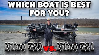 BATTLE of The BOATS Nitro Z20 vs Nitro Z21 XL [upl. by Ariane]