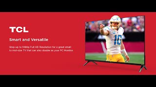 TCL 40Inch Class S3 1080p LED Smart TV with Roku TV 40S350R 2023 Model [upl. by Eeruhs29]