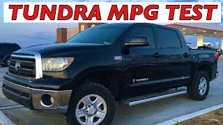 Testing Highway MPG On A Tundra With The 57L V8 169000 Miles [upl. by Velda]