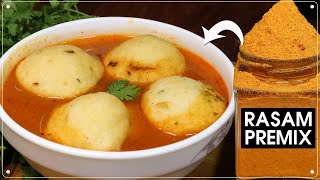 सिर्फ 5 min में परफेक्ट रसम वड़ा बनाये इस प्रीमिक्स से  Instant Rasam Vada Recipe  Rasam Premix [upl. by Amla]