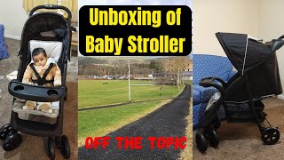 My Daughters First Pram Kids Pram Unboxing Kids Stroller Installation hauck fun for kids Pram [upl. by Nylhtac]