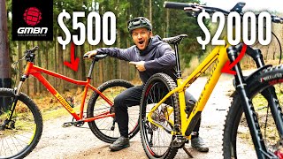 500 vs 2000 Hardtail Mountain Bike [upl. by Barn606]