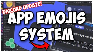 DISCORD UPDATE  How to use APP EMOJIS in Your Discord Bot [upl. by Enal]