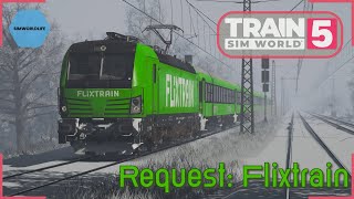 4K  TSW5  Flixtrain on the Kinzigtalbahn  BR193 Vectron  ❄️❄️❄️ Snowy Winter Morning ❄️❄️❄️ [upl. by Yecnahc]