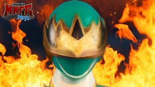 Power Rangers Green Ranger Shurikenger Battle amp Review Ninja Storm Hurricaneger [upl. by Ainevul]