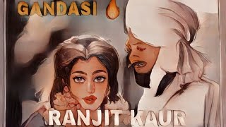 GANDASI Remix Mohammad Sadiq ft  Ranjit kaur by Jass Beats quot new remix punjabi song 2023 [upl. by Lancelle51]