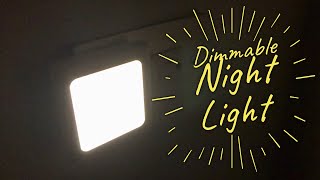 Dimmable Adjustable Dusk to Dawn PlugIn LED Night Lights by MazTek Review [upl. by Selij273]