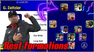 zeitzler best formation best formations for zeitzler efootball 2023 zeitzler [upl. by Yeltihw838]