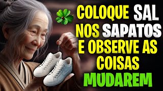 NÃO PULE COLOQUE SAL nos SAPATOS E OBSERVE as COISAS MUDAREM  Conhecimento Budista [upl. by Mcdade875]